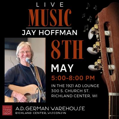 Jay Hoffman poster with basic information