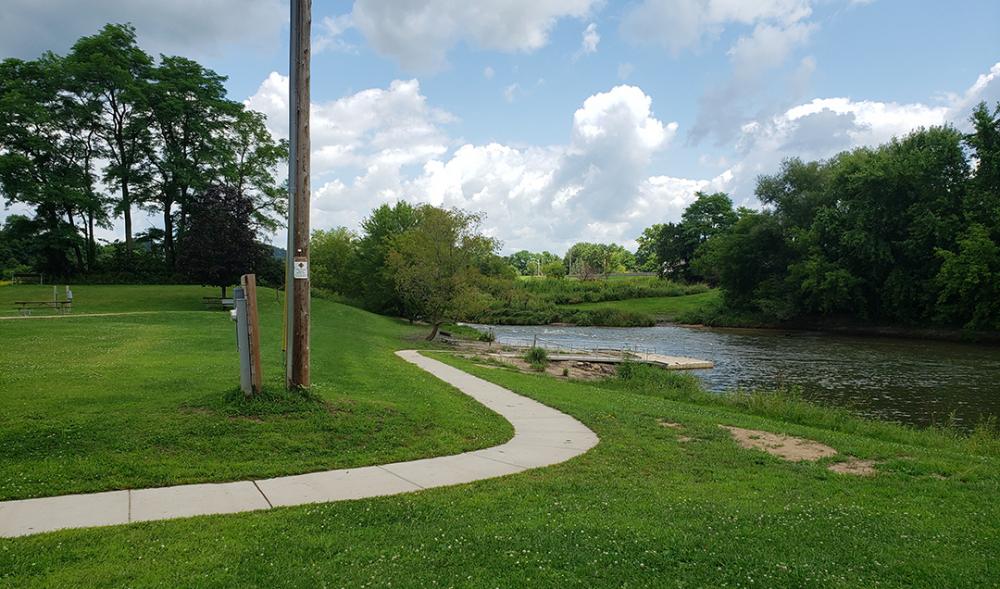 Old Mill Pond Park 600 W. Seminary St. Richland Center Wisconsin