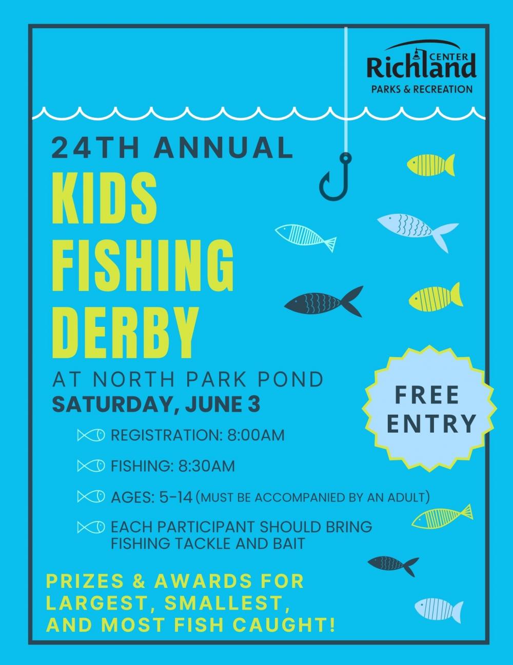 24th Annual Kids Fishing Derby Richland Center Wisconsin